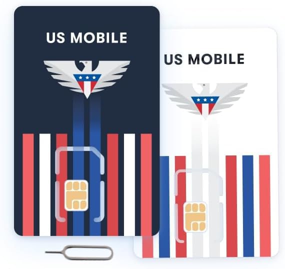 Prepaid SIM Card (US Mobile) - Custom Plans from $4/mo. Unlimited Plans from $10/mo.
