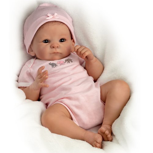 The Ashton - Drake Galleries Baby Doll: Little Peanut Baby Doll