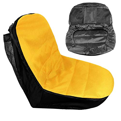 Riding Lawn Mower Seat Cover Compatible with John Deere,Craftsman,Cub Cadet,Kubota,Universal Lawn Mower Tractor Seat Cover(Medium)