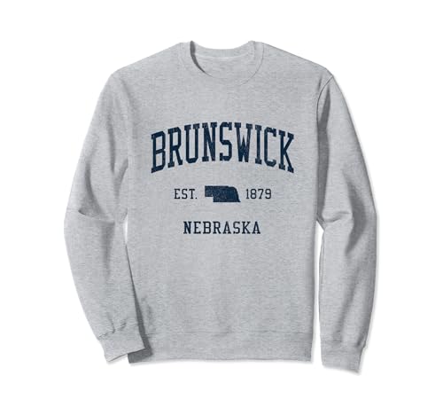 Brunswick NE Vintage Athletic Sports JSN1 Sweatshirt
