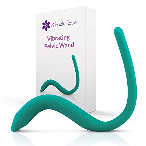IntimateRose Pelvic Wand with Vibration for Pelvic Muscle Pain Relief - Pelvic Physical Therapy Use for Trigger Point & Tender Point Release for Men & Women