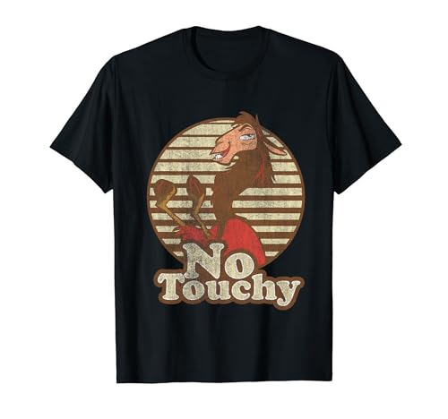 Disney Emperor's New Groove Kuzco Llama No Touchy Short Sleeve T-Shirt