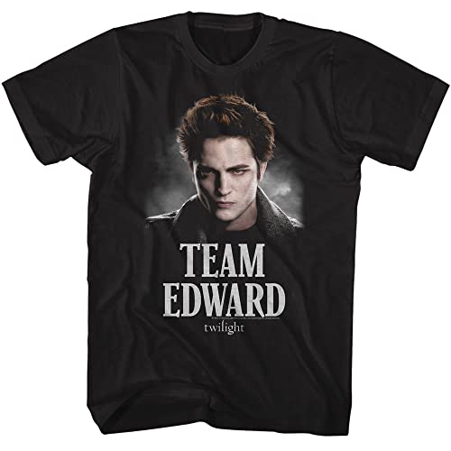 Twilight T Shirt Team Edward Cullen Unisex Adult Short Sleeve T Shirts Vampire Romance Movie Graphic Tees Black