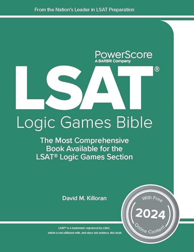 PowerScore LSAT Logic Games Bible 2024