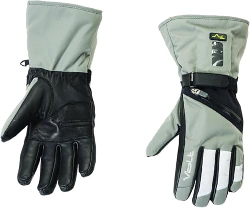 Women’s Volt Heated Snow Gloves, Grey, Large