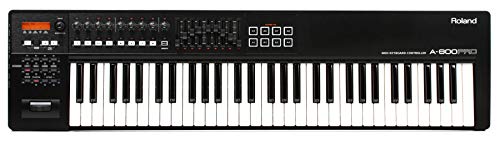 Roland A-800PRO-R 61-key MIDI Keyboard Controller, Black