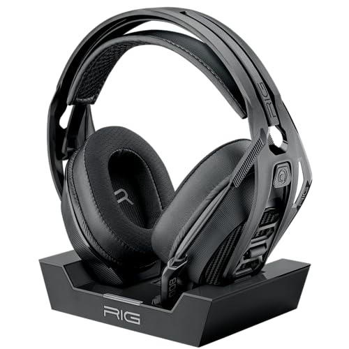 RIG 800 PRO HX Wireless Gaming Headset & Multi-Function Base Station Officially Licensed for Xbox Series X|S, Xbox One, Windows 10/11 PCs - Dolby Atmos 3D Audio - Up to 60 Hour Battery (2024 Edition)