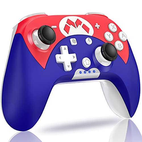 FLIEEP Switch Controller - Wireless Switch Pro Controller for Switch/Switch Lite/Switch OLED with 3 Levels Turbo Function, 4 Levels Adjustable Vibration, Six-Axis Motion Control, One-Key Wake up