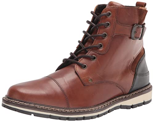 Crevo Men's Aiden Fashion Boot, Chestnut, 10