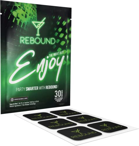Rebound Patch Flex - Pack of 30 Patches - for Your Vibrant Lifestyle and Social Engagements
