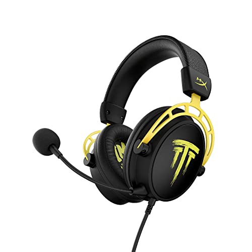HyperX Cloud Alpha – Gaming Headset - TimTheTatMan Edition - for PC, PS5, and Xbox (Renewed)