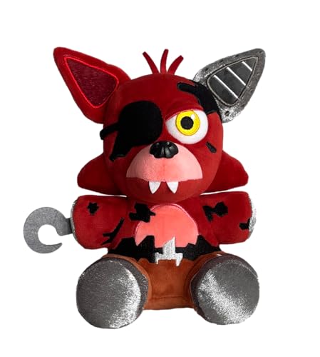 XSmart Global Fan Collection Plush Withered Foxy Soft Huggable Cute Stuffed Gifts for All Age Fan 7 Inch