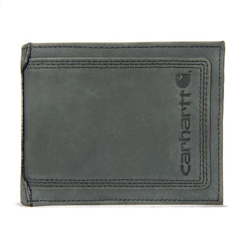 Carhartt Men's Billfold Wallet, Black (Passcase), One Size