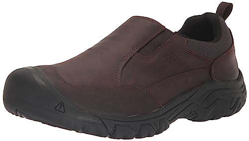 KEEN Men's Targhee 3 Slip On Comfortable Casual Leather Mules