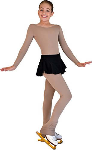 ChloeNoel Figure Skating Neutral Bodywear Bodywear Underwear Tights BP10 Neutral Child Extra Extra Small