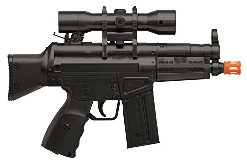 Game Face GFAPM74DPB Dual Power M74 Mini AEG Airsoft Rifle, Black