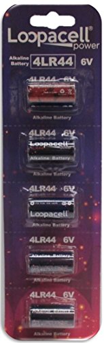 5 Loopacell 4LR44 / 476A / PX28A / A544 / K28A / L1325 6V Batteries