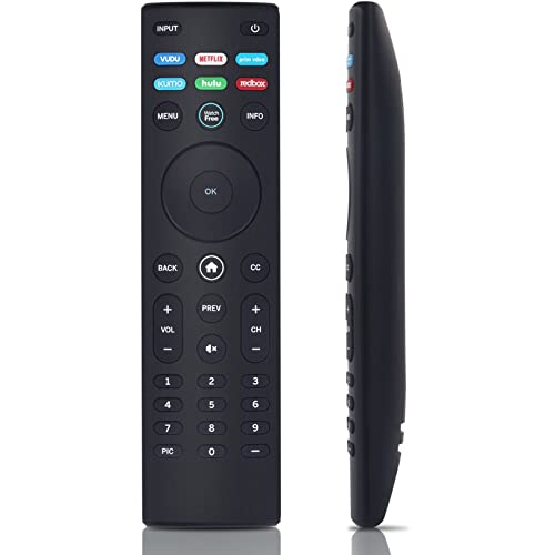 XRT140 Replace Remote Control fit for Vizio Smart TV HDTV V Series V705-H3 V405-h9 V505-h9 V655-h4 V555-H1 V605-H3 V655-H9 V405-H19 V435-H1 V435-H11 V505-H19 M50Q7-H1 M55Q7-H1 M55Q8-H1 M65Q7-H1