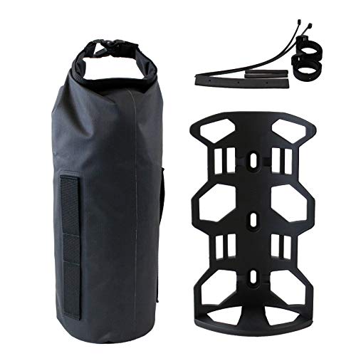 GORIX Bike Multipurpose Cage + Waterproof Bag Set Bottlecage Frontfork Large Cage(Global Edition) (GORICAGE)