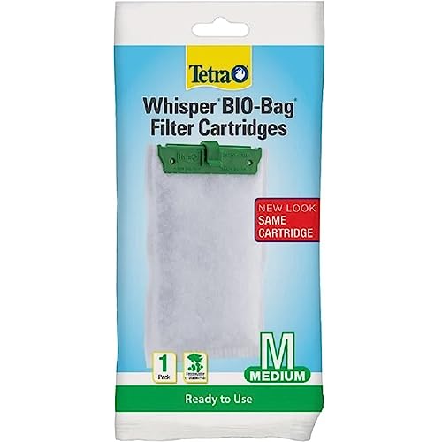 Tetra Whisper Bio-Bag Filter Cartridges For Aquariums - Ready To Use Medium