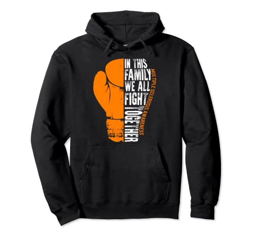 MS Awareness Family Fight Together Multiple Sclerosis Month Pullover Hoodie