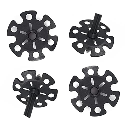 Ski Pole Baskets Replacement Snow Baskes for Trekking Poles, Hiking Poles, Walking Poles Trekking Pole Tips Replacement Ski Poles Basket for Snoeshoe Poles Pack of 4