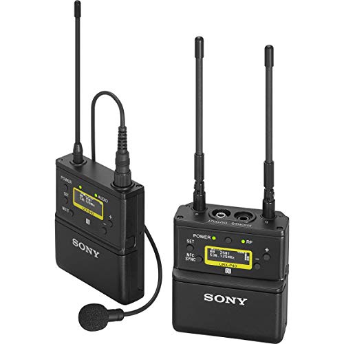Sony UWP-D, 1 Wireless Microphone System, Black, One Size (UWP-D21/25)