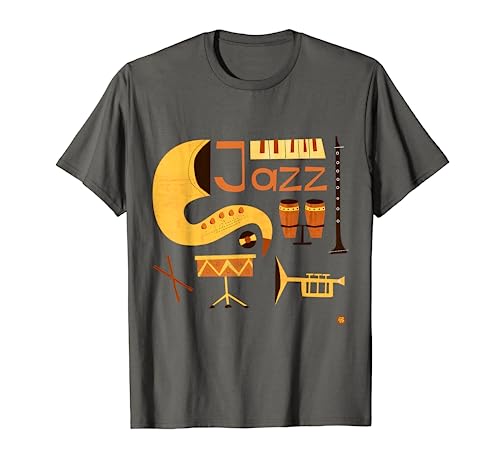 Vintage Jazz Music T-Shirt