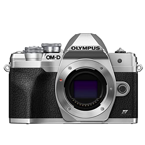 Olympus OM-D E-M10 Mark IV Camera, Silver