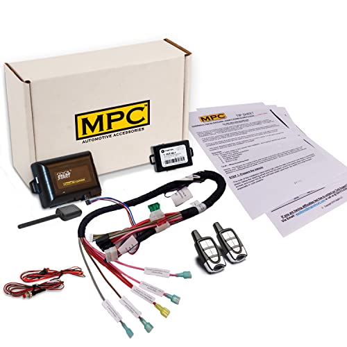 MPC 4-Button Remote Start and Keyless Entry for 2003-2006 Chevrolet Avalanche - Prewired to Simplify Installation