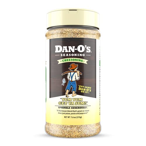 Dan-O's Cheesoning Seasoning | Medium Bottle | 1 Pack (7.6 oz)