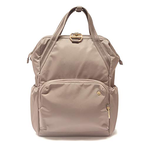 Pacsafe Citysafe CX Anti-Theft 17L Backpack-Fits 16 inch Laptop, Blush Tan, One Size