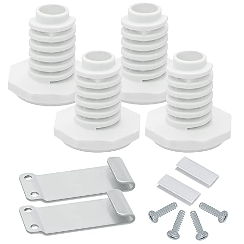 Techecook W10869845 Dryer Stacking Kit - Replacement for Whirlpool Maytag Standard and Long Vent Dryer & Washer - W10298318 W10761316 W10298318RP AP6047938 PS3407625