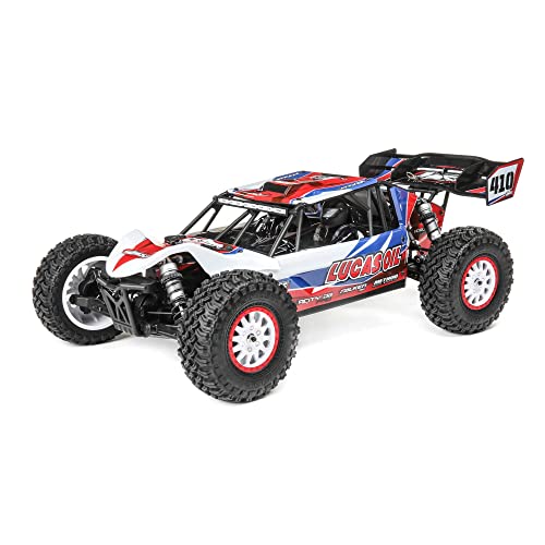 Losi 1/10 Tenacity DB Pro 4 Wheel Drive Desert Buggy Brushless RTR Battery and Charger Not Included with Smart Lucas Oil LOS03027V2T1