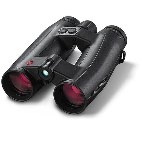 Leica 10x42 Geovid 3200.COM Water Proof Porro Prism Rangefinder Binocular with 6.45 Degree Angle of View