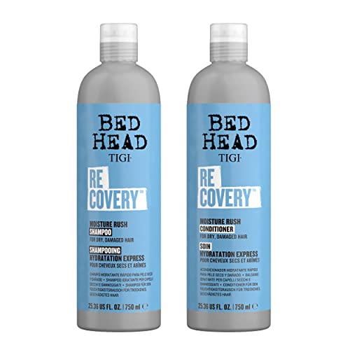 Bed Head by TIGI Shampoo & Conditioner For Dry Hair Recovery With Prickly Pear Cactus Extract 2 x 25.36 fl oz,Citrus