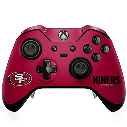 Skinit Decal Gaming Skin Compatible with Xbox One Elite Controller - Officially Licensed NFL San Francisco 49ers Team Motto Design