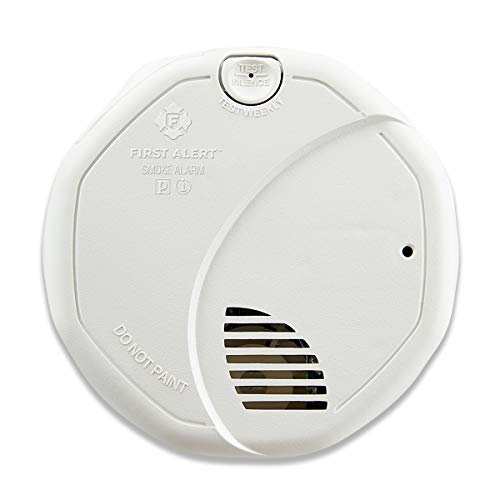 First Alert SA320FF Dual-Sensor Smoke and Fire Alarm, Battery Powered, Frustration-Free Packaging, White , 1 Pack