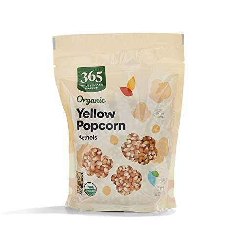 365 by Whole Foods Market, Organic Yellow Popcorn Kernels, 28 Ounce