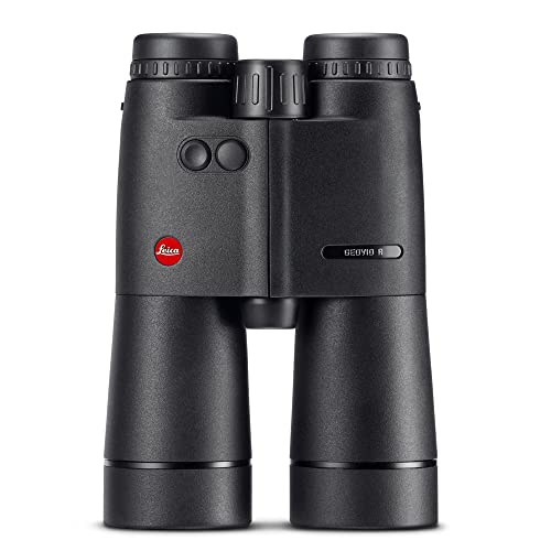 LEICA Geovid R Gen 2022 Compact Lightweight Hunting Bird Watching Rangefinder Binoculars with Carrying Strap Incuded, 15X56