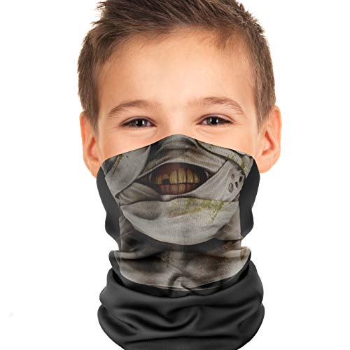 active1st Crazy Gators Halloween Themed Neck Gaiter Face Mask Covering Face Cover Scarf Breathable Gator Mask Cooling Bandana | Unisex Men, Women & Kids
