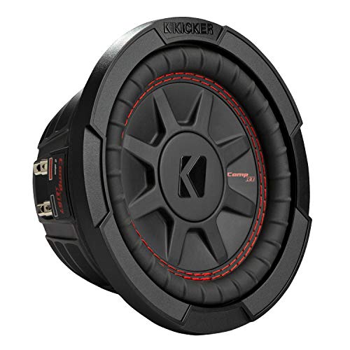 KICKER CompRT 6.75'(165mm) Subwoofer, DVC, 4-ohm, RoHS Compliant