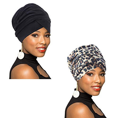 Turban Head Wrap Scarf,African Long Scarf Turban Shawl Hair Bohemian Headwrap