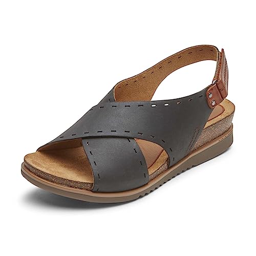 Cobb Hill Women's May Sling Sandal, Black, 8.5