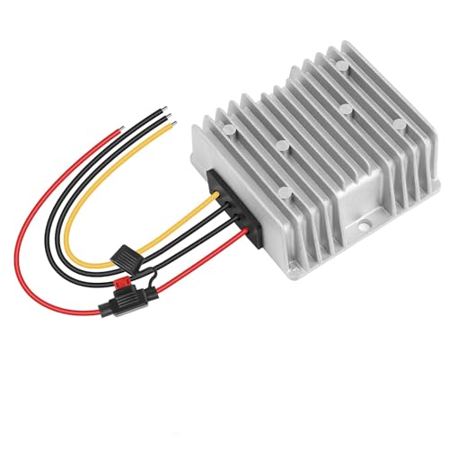 DC-DC Golf Cart 36V 48V to 12V 20A 240W Step Down Converter Voltage Regulator Reducer Transformer with Fuse Waterproof