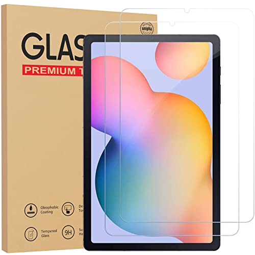 Gerutek [2-Pack] Screen Protector for Samsung Galaxy tab S6 lite 10.4' 2024/2022/2020,with S Pen Compatible [Ultra Clear] [Anti Scratch] [9H Hardness] [Bubble-Free] Tempered Glass Film for Samsung tab S6 Lite