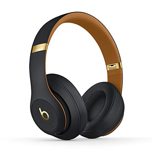 Beats Studio3 Wireless Noise Cancelling Over-Ear Headphones - Apple W1 Headphone Chip, Class 1 Bluetooth, 22 Hours of Listening Time, Built-in Microphone - Midnight Black