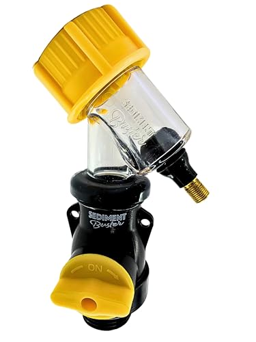Sediment Buster - Hot Water Heater Cleaning, Draining, Flushing Tool - Breaks up clogs, stirs and removes dirt and sediment from Electric or Gas Water Heaters - User Friendly