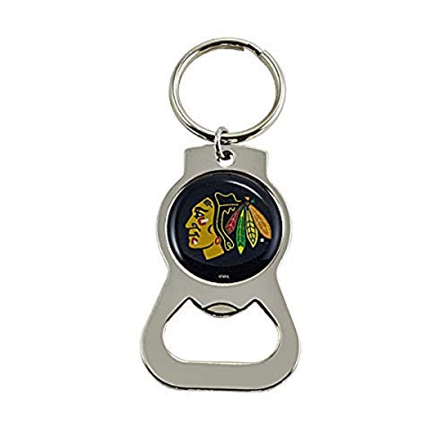 NHL Chicago Blackhawks Bottle Opener Keychain
