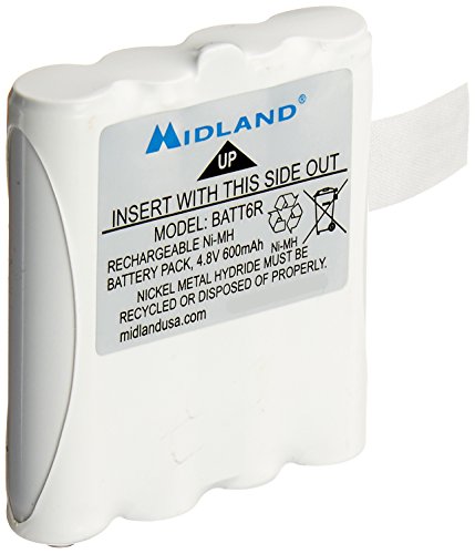 Midland – AVP8 Rechargeable Battery Packs for Midland – Nickel Metal Hydride Battery Packs for LXT Series GMRS Radios – Pair